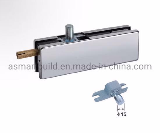 Puxador de aço inoxidável para porta de entrada comercial/encaixe de vidro/ferragens de vidro/sistema de hardware de controle de porta