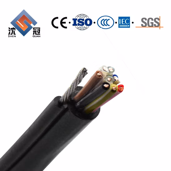 Shenguan Baixo Preço Condutor de Cobre Puro Controle Push Pull Cabo com Cabo Elétrico de Isolamento de PVC