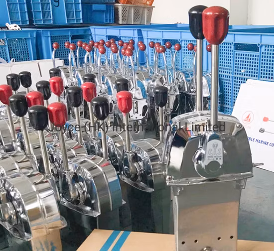 Liga de zinco/aço inoxidável Tsk controle do motor marítimo, alavanca de controle marítimo