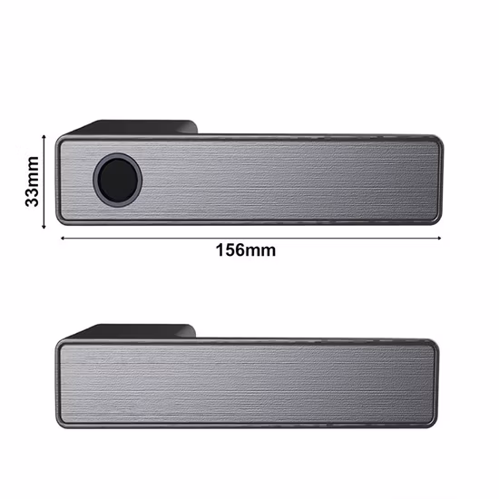 Fechadura de porta residencial inteligente com controle remoto digital maçaneta de encaixe sem chave com cartão RFID inteligente e WiFi Tuya Smart Ttlock Apps controle remoto